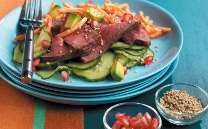 Beef "California Roll" Salad