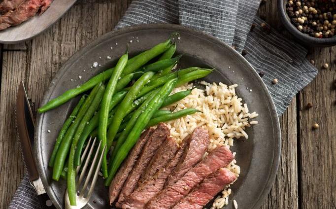 Pepper-Rubbed Beef Chuck Eye Steak