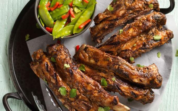 Asian Grilled Beef Ribs